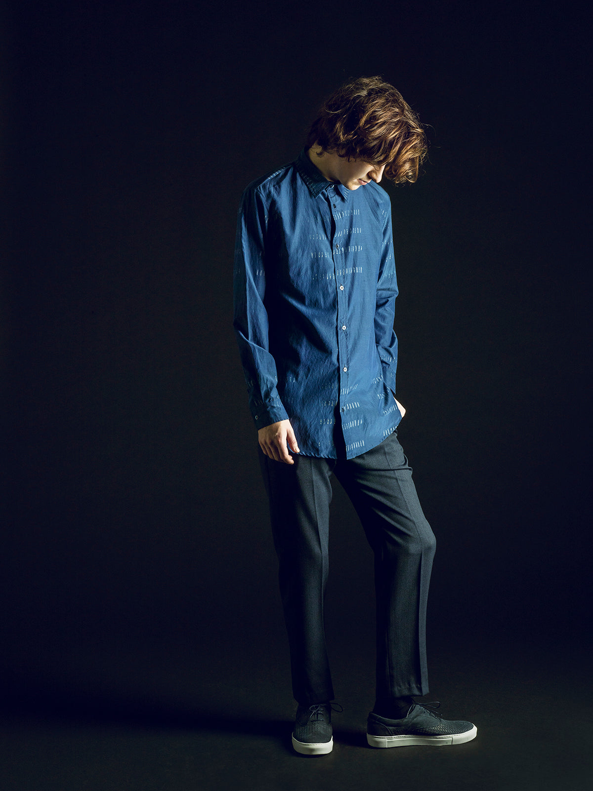 Printed Silk Cotton Shirt