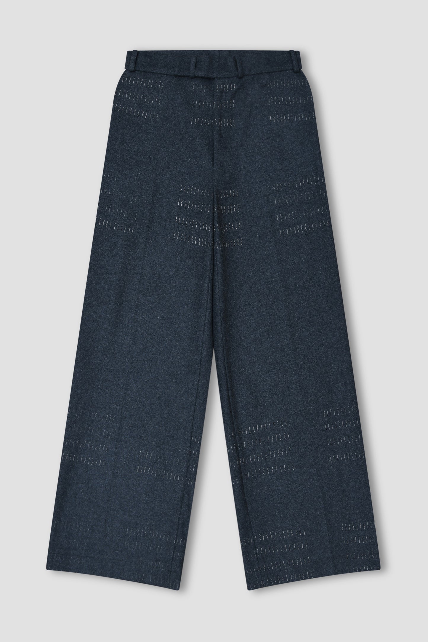 Wide Leg Wool Trouser