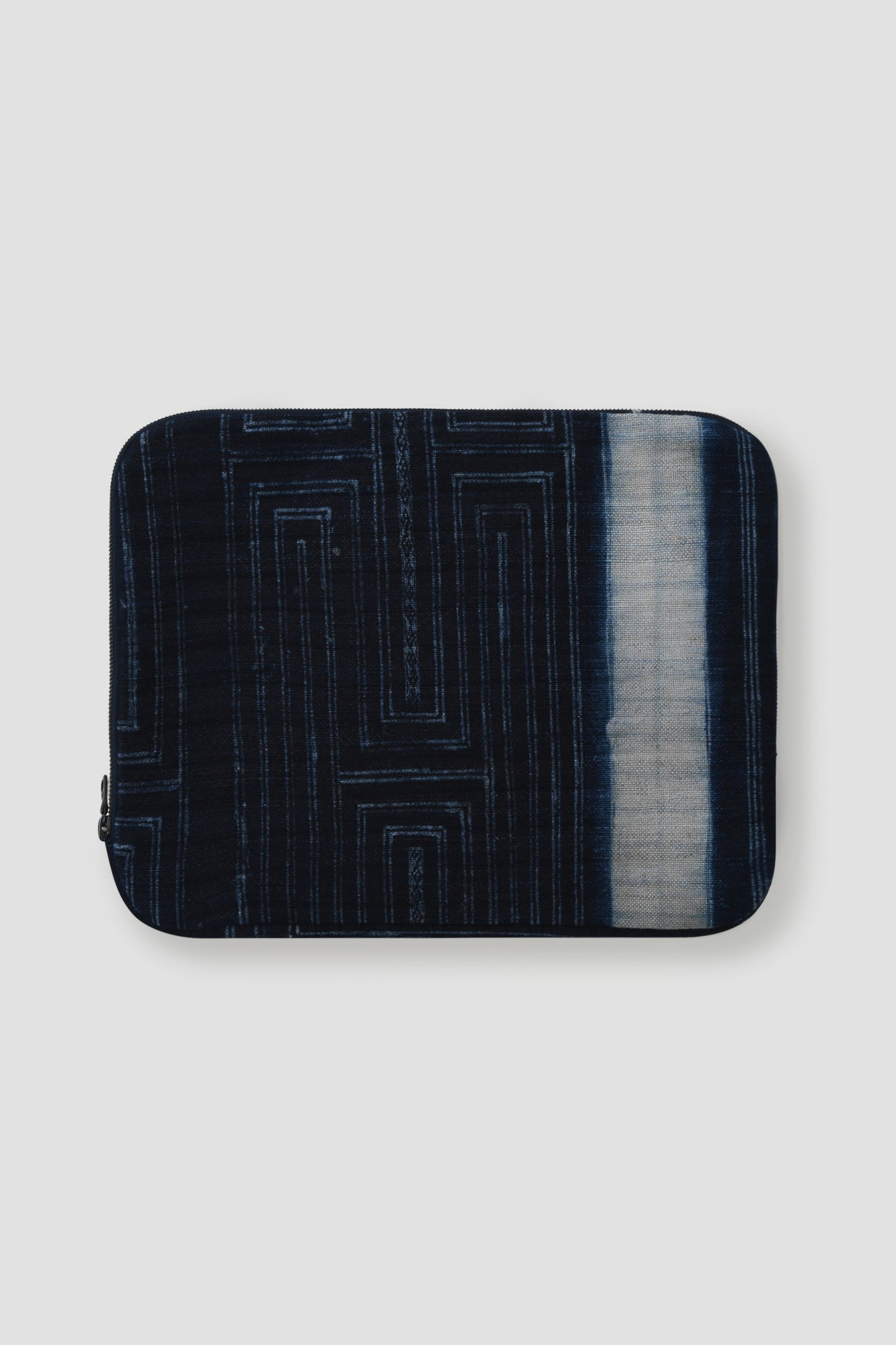 Indigo-dyed Hemp iPad Case