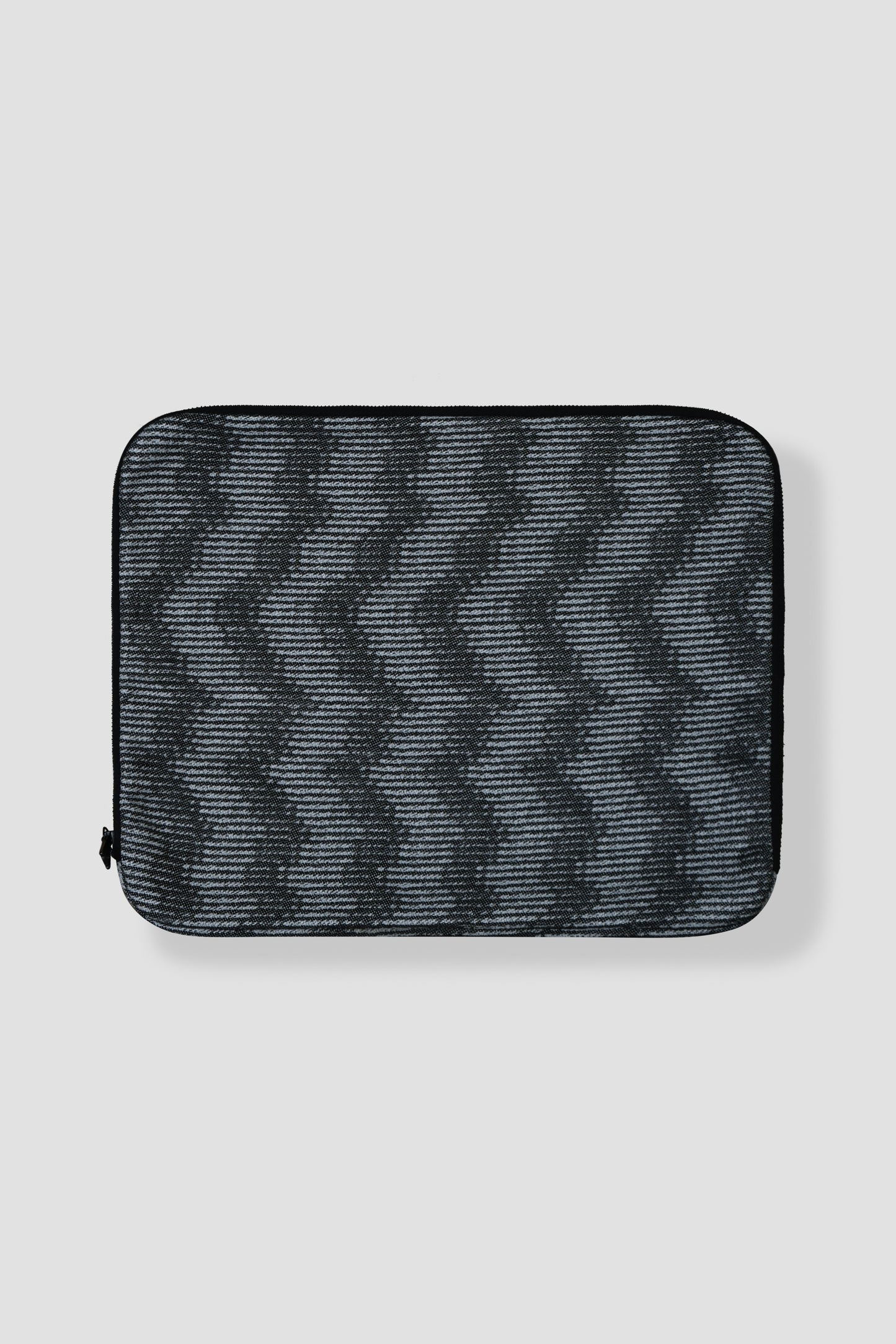 Grey Cotton Jacquard iPad case