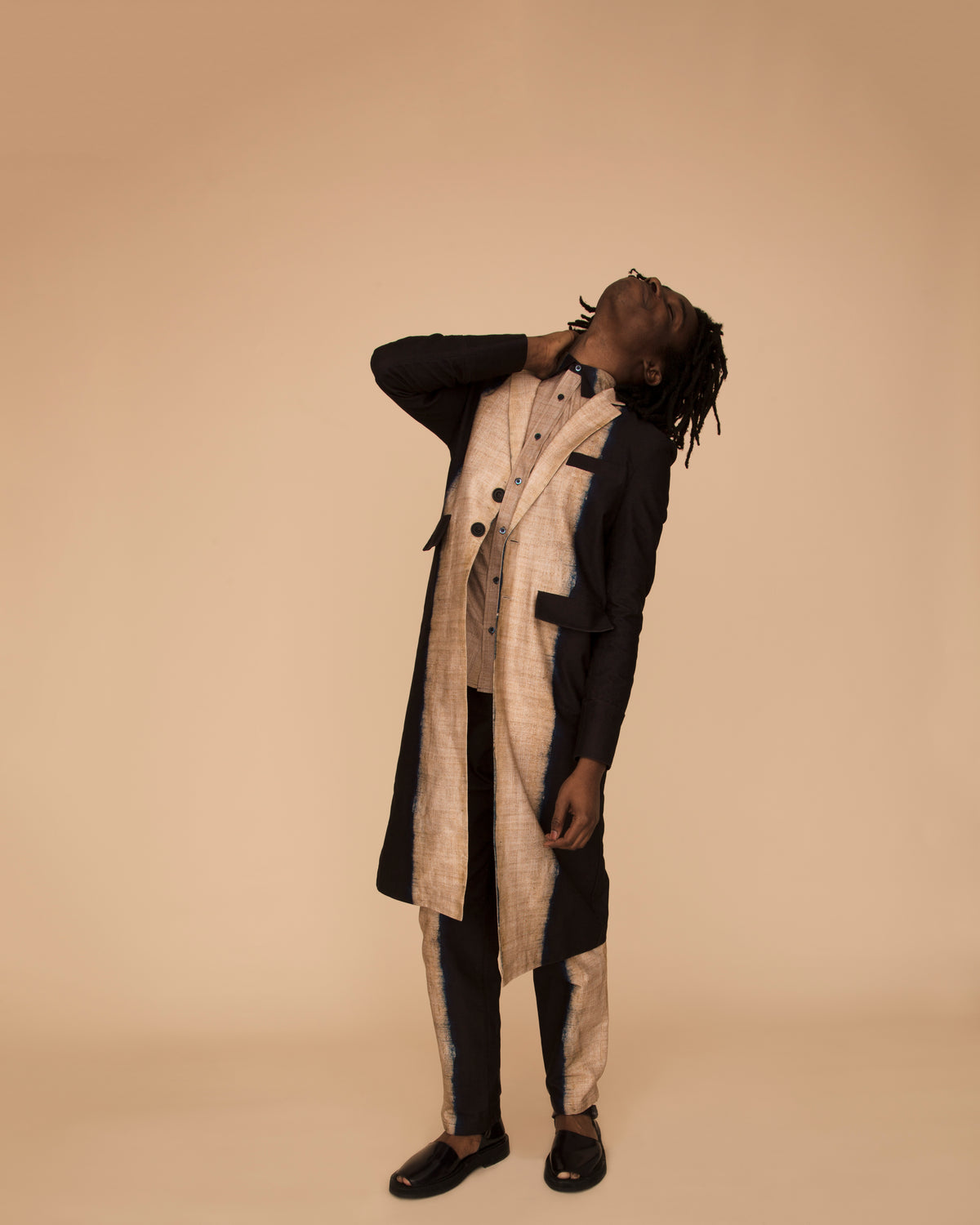 Printed Tailored Coat