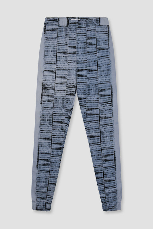 Printed cotton trouser