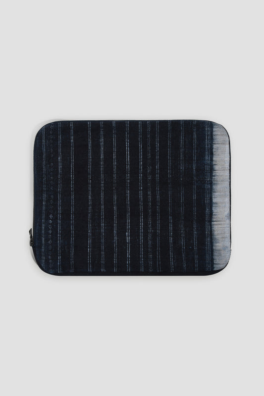 Indigo-dyed Hemp iPad Case