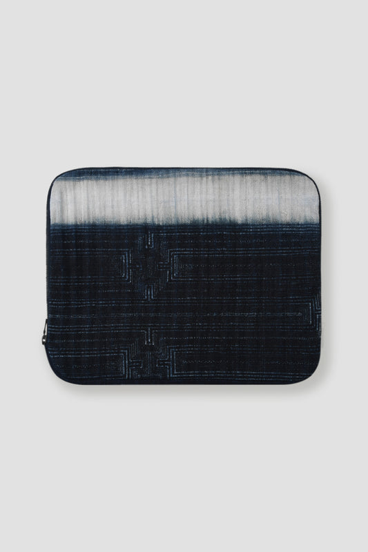 Indigo-dyed Hemp iPad Case