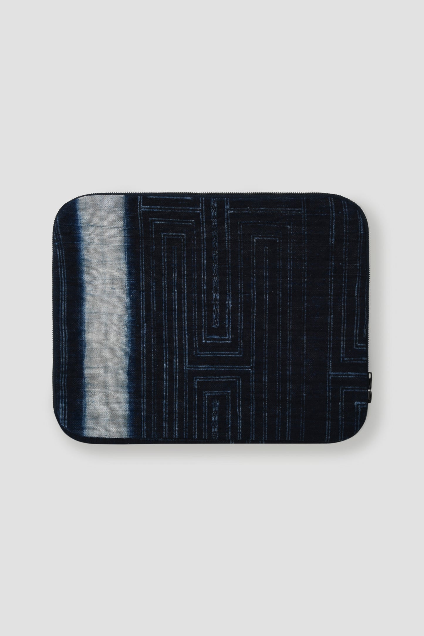 Indigo-dyed Hemp iPad Case