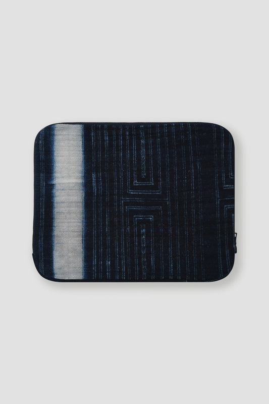 Indigo-dyed Hemp iPad Case
