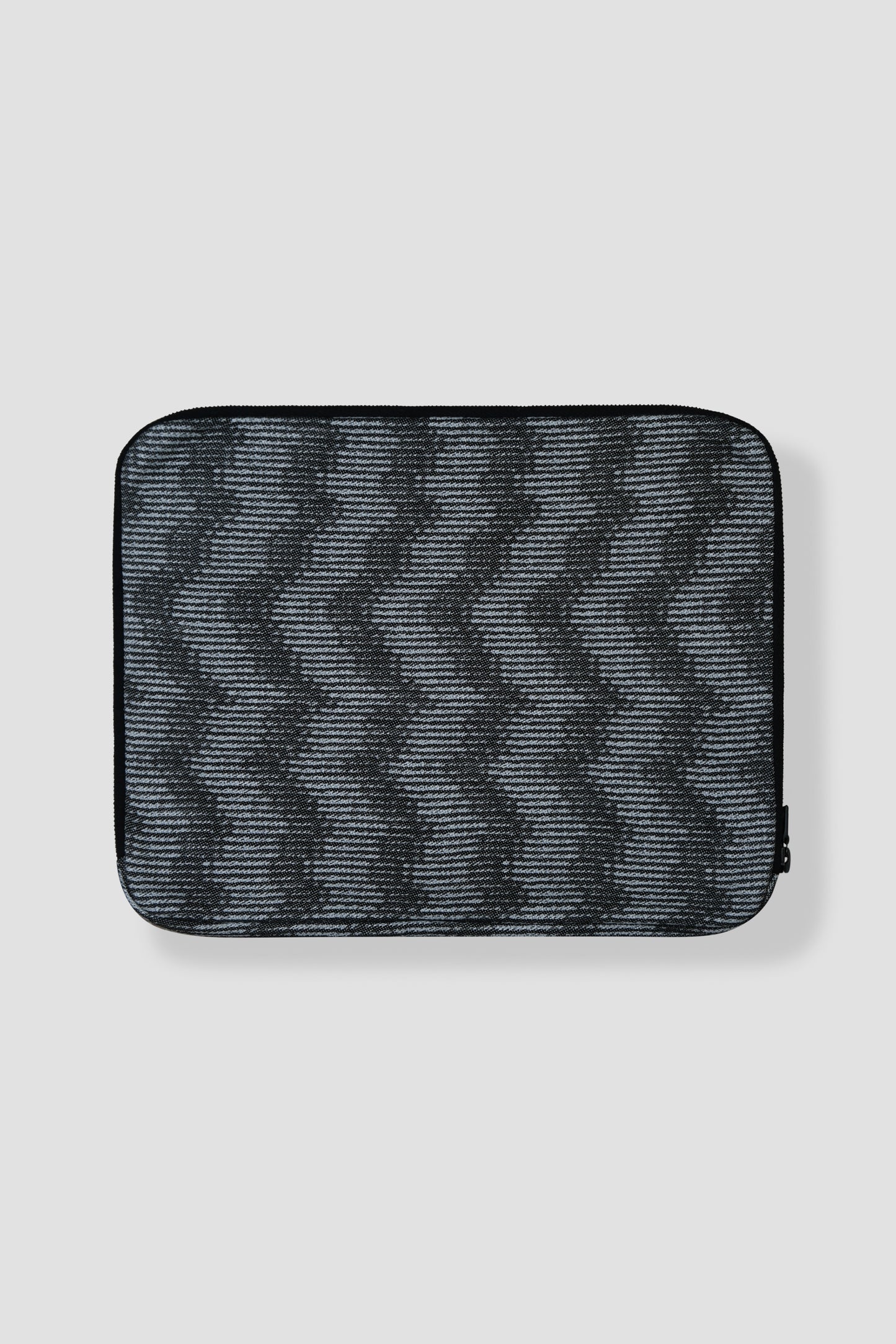 Grey Cotton Jacquard iPad case